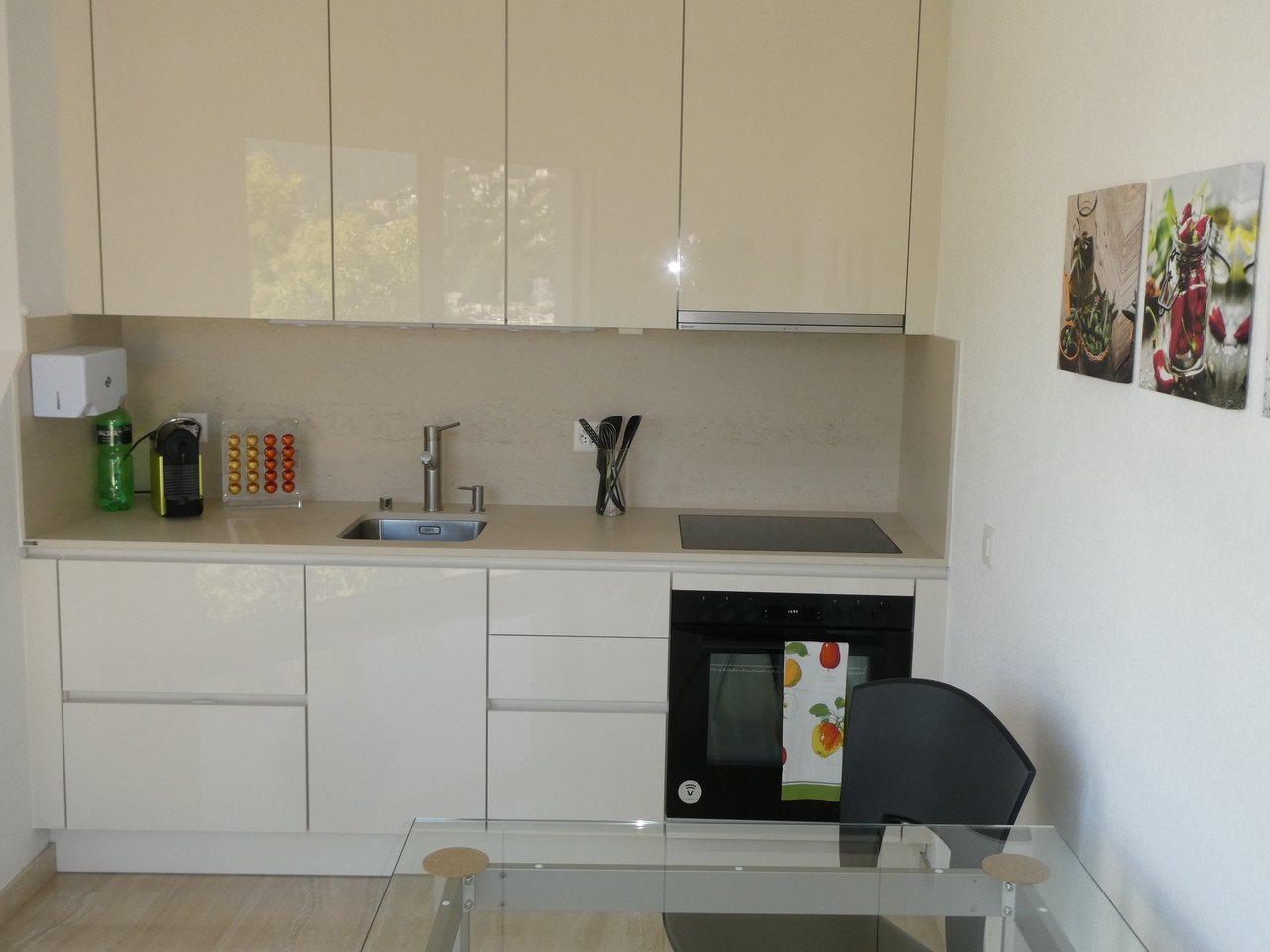 Cucina abitabile moderna e nuova , Appartamento vendita, 6900 Lugano