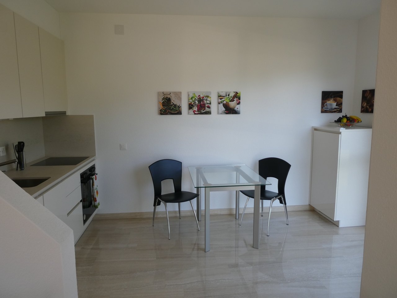 Moderna cucina abitabile con finestra , Appartamento vendita, 6900 Lugano
