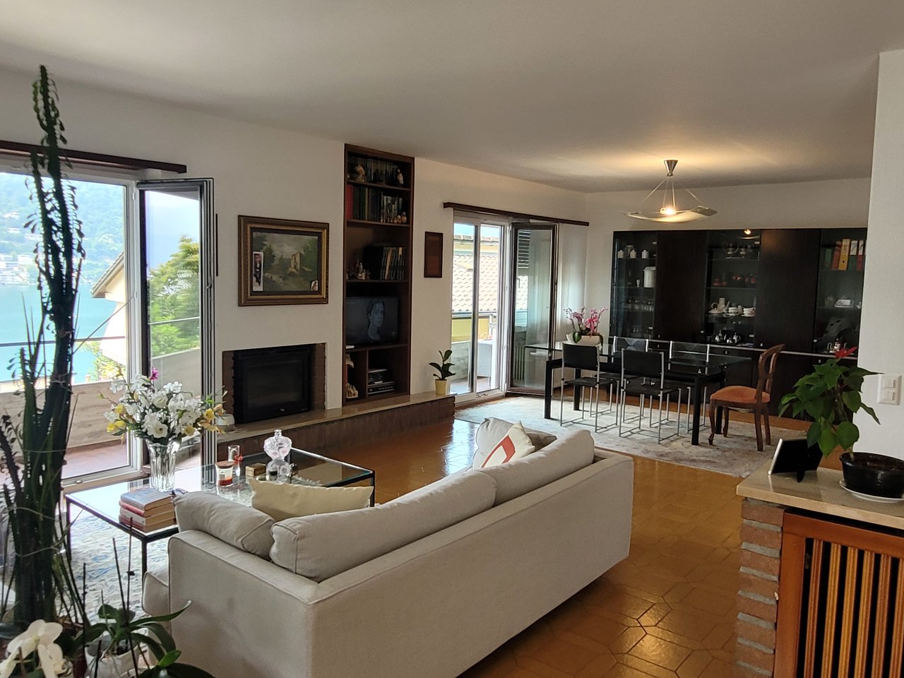 Wohn-Esszimmer , Haus zu verkaufen, 6900 Lugano