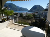 Bella loggia con fantastico vista lago e monti , Appartamento vendita, 6900 Lugano